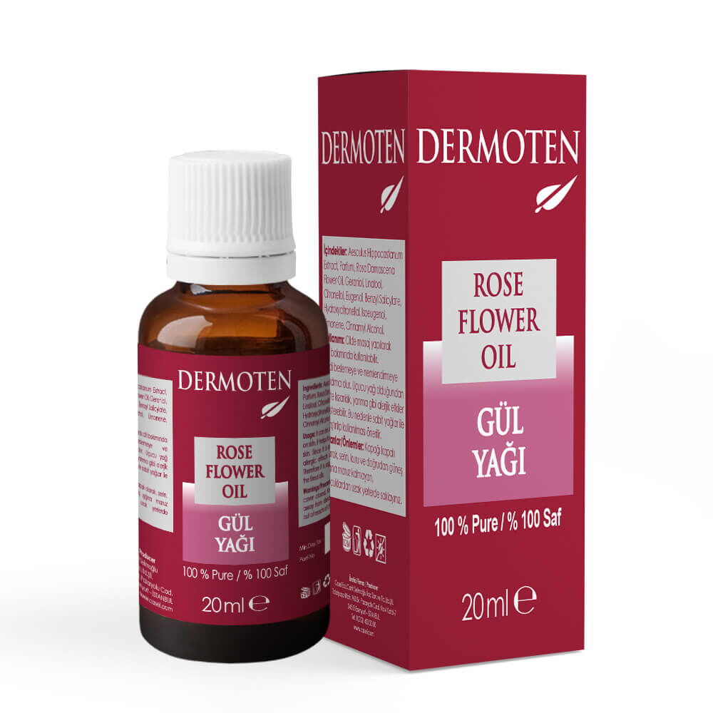 DERMOTEN GÜL YAĞI 20 ML
