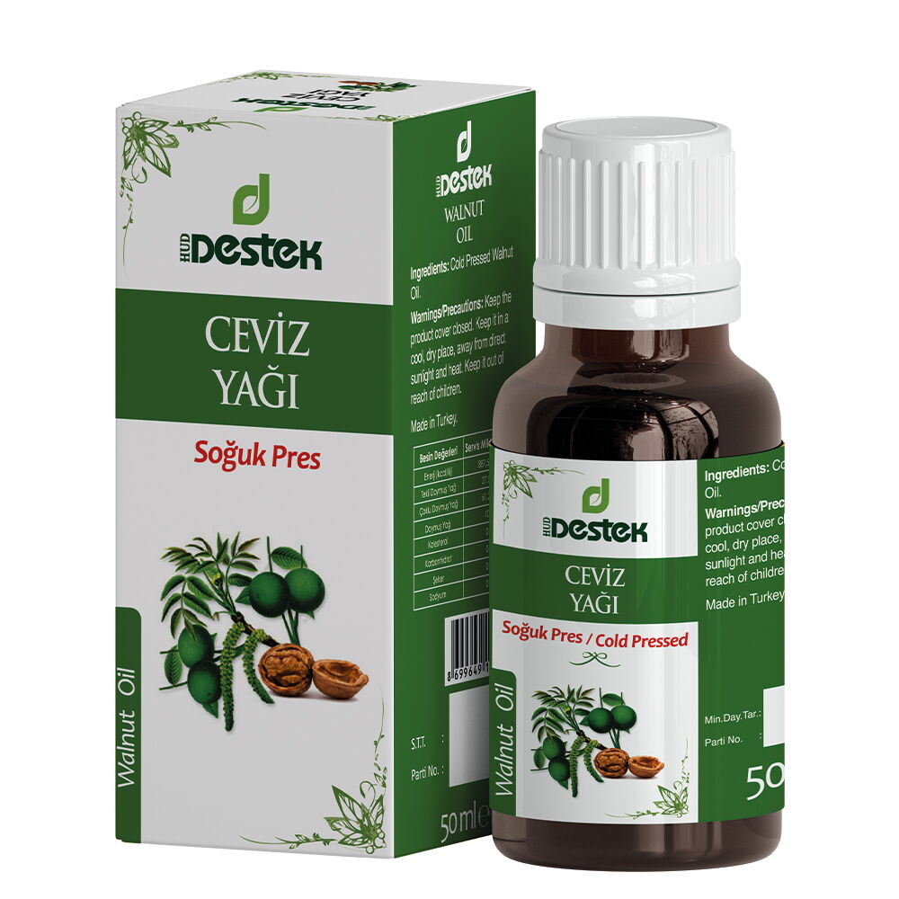 DESTEK CEVİZ YAĞI 50 ML