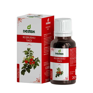 DESTEK KUŞBURNU YAĞI 20 ML (SOĞUK PRES) #1