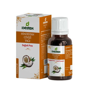 DESTEK HİNDİSTAN CEVİZİ YAĞI 50 ML (SOĞUK PRES) #1