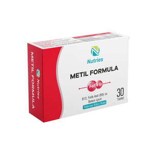 NUTRİES METİL FORMULA 30 KAPSÜL #1