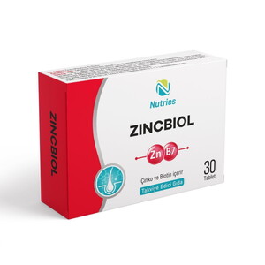 NUTRİES ZINCBIOL 30 TABLET #1