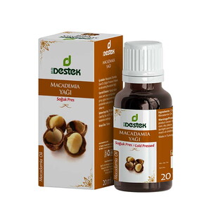 DESTEK MACADAMIA YAĞI 20 ML (SOĞUK PRES) #1