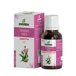 DESTEK HAŞHAŞ YAĞI 50 ML (SOĞUK PRES) #1