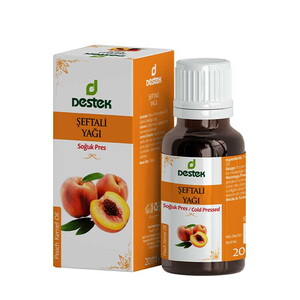 DESTEK ŞEFTALİ YAĞI 20 ML (SOĞUK PRES) #1